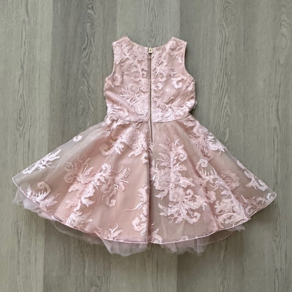 Zoe Ltd. Girls Formal Pink Dress LIKE NEW, WORN ONE TIME Size 8, Valentine's Day - Picture 12 of 16